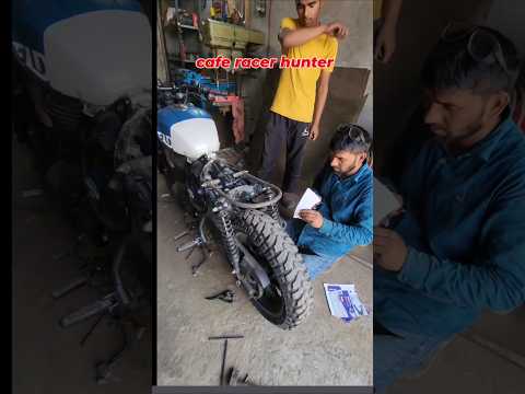 hunter 350 modification 🔥⚡ #viralshorts #viralvideo #hunter350