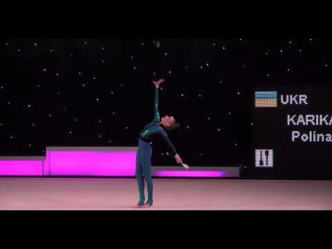 Polina Karika Clubs Final 31,900 GOLD - International Tournament "Miss Valentine 2023"