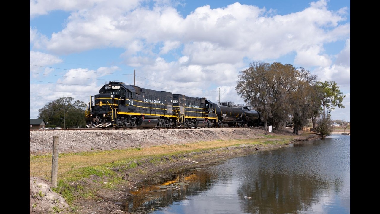 Seaboard Painted GP15-1s on the Florida Midland Railroad and More