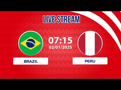 🔴 Brazil vs Peru | A showdown between Brazil and Peru