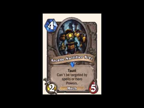 Arcane Nullifier X-21 Sounds - Hearthstone