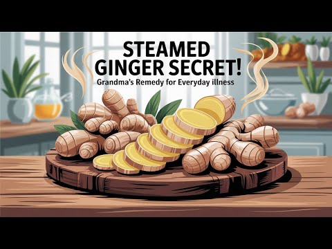 Unlock Ancient Health: Steamed & Pickled Ginger Recipe Revealed! #ginger #homemaderecipe #healthtips