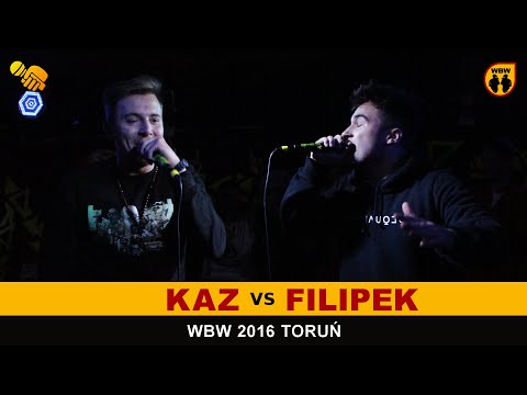 Filipek 🆚 Kaz 🎤 WBW 2016 Toruń (freestyle rap battle) Finał