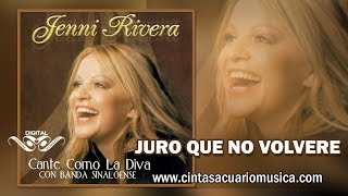 Karaoke - Jenni Rivera - Juro Que Nunca Volvere - Cante Como La Diva de la Banda