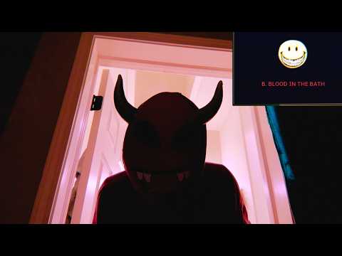 blood in the bath BUT SCARY - something bad will happen soon eas