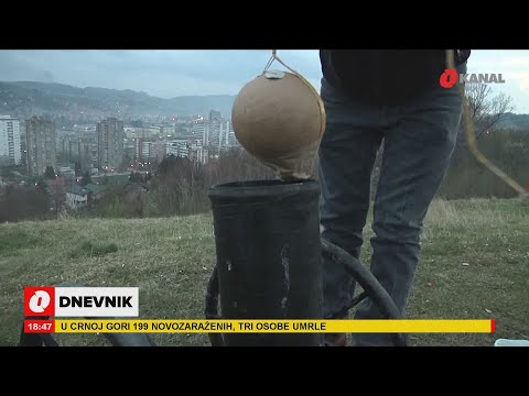 Ramazanski top iz Tuzle okuplja veliki broj ljudi na brdu Kicelj