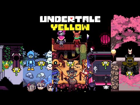 Undertale yellow - all menu themes