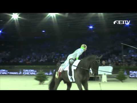 FEI World Cup™ Vaulting 2013/14 Paris - Joanne Eccles 1st Place