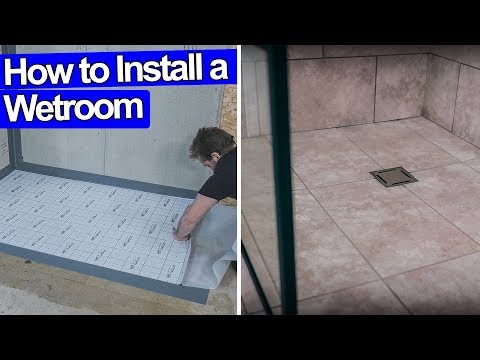 HOW TO INSTALL WETROOM SHOWER - FULL JOB - Impey Aqua Dec