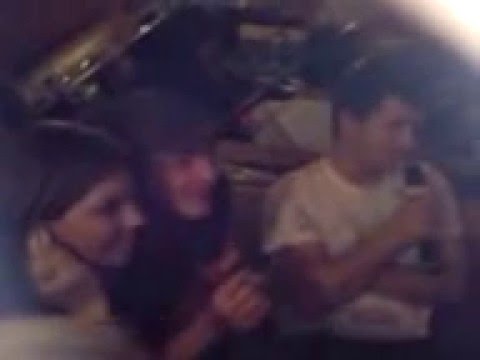 Laura Vetty singing with her friends