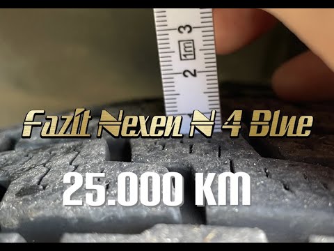 Fazit Allwetterreifen Nexen N 4 BLUE nach 25.000 km Fahrleistung