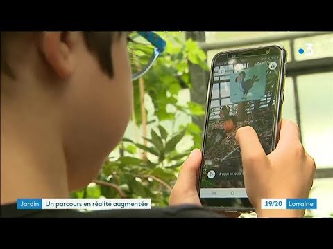 Page été : Visite en réalité agumentée du jardin botanique Jean-Marie Pelt