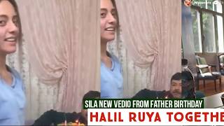 Sila Turkoglu New Vedio from Father Birthday Party !Halil Ibrahim Ceyhan and Ruya Coric Together