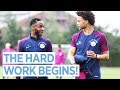 HIGH INTENSITY INTERVAL TRAINING! | Man City Pre Season Training Day 2