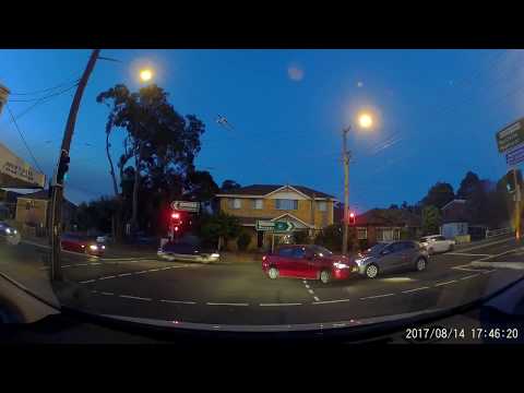 Crash at Hurstville