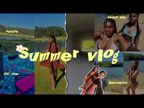 SUMMER VLOG 🌺| living in a tourist destination, collab, beach, aesthetics & more