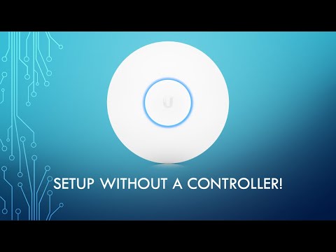 How To Setup a UniFi Access Point WITHOUT A CONTROLLER! (QuickTip)