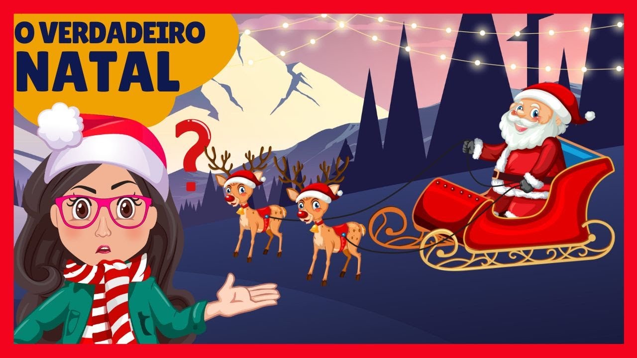 🎅🏽🎄O VERDEIRO NATAL - 🦌 ESPECIAL DE NATAL 🛷 - NASCIMENTO DE JESUS - DESENHO BÍBLICO INFANTIL🎅🏽🎄