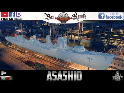 ASASHIO - Im Trockendock - Schiffsvorstellung - deutsch - World of Warships
