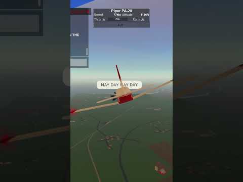 Flight 8890 runs out of fuel | PTFS #shorts