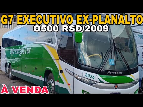 G7 EXECUTIVO MERCEDÃO EX-PLANALTO À VENDA (50 POLTRONAS)