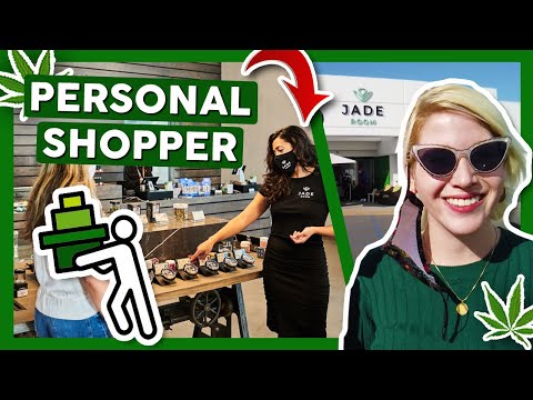 NEW Dispensary with PERSONAL SHOPPERS 💁‍♀️ Jaderoom Tour