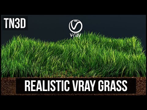 Vray for Sketchup : How to Create REAL Grass Material Tutorial