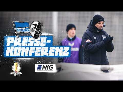 "Ganz Berlin muss blau-weiß sein" | PK vor Freiburg mit Stefan Leitl | DFB-Pokal