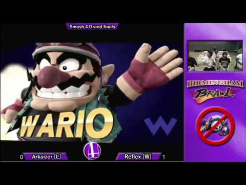 Birmingham Brawl 4 Smash 4 Singles GF - Arkaizer (Meta Knight) vs. Reflex (Wario)