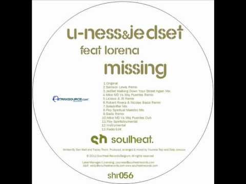 U-Ness & Jedset  feat. Lorena "Missing"  (Soledrifter dub)