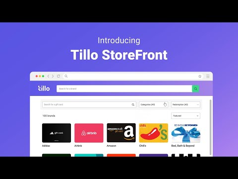 Discover Tillo StoreFront - The easiest way to sell gift cards B2C