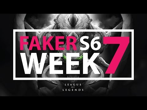 Faker S6 Week 7 (Yasuo, Kalista, Lucian, Vayne...)