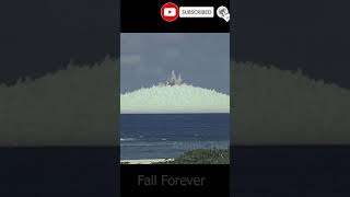 Huge man on water slide tsunami, Earth Explodes! #shorts #viral   #memes