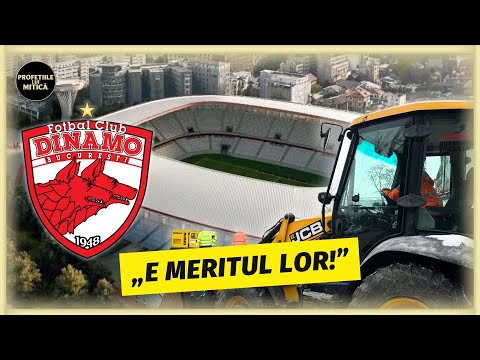 ZI ISTORICA pentru clubul Dinamo! AU INCEPUT LUCRARILE pentru NOUL STADION de 200 DE MILIOANE