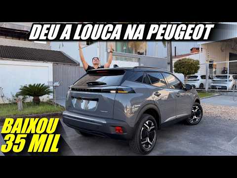 Despencou o preço do Peugeot 2008 ALLURE 2026 - Hora de comprar?