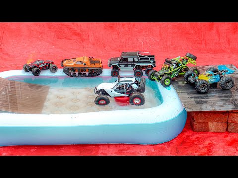 Rc cars Testing On Water | Rc cars Vs Water Pool