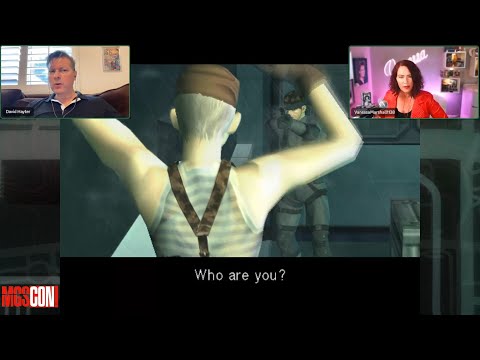 David Hayter & Vanessa Marshall Reenact Solid Snake Meets Olga Scene From Metal Gear Solid 2