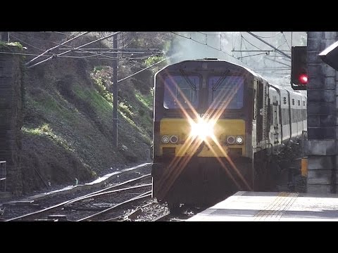 NIR 201 Class Locomotive 209 + Enterprise Train 9001 - Malahide, Dublin