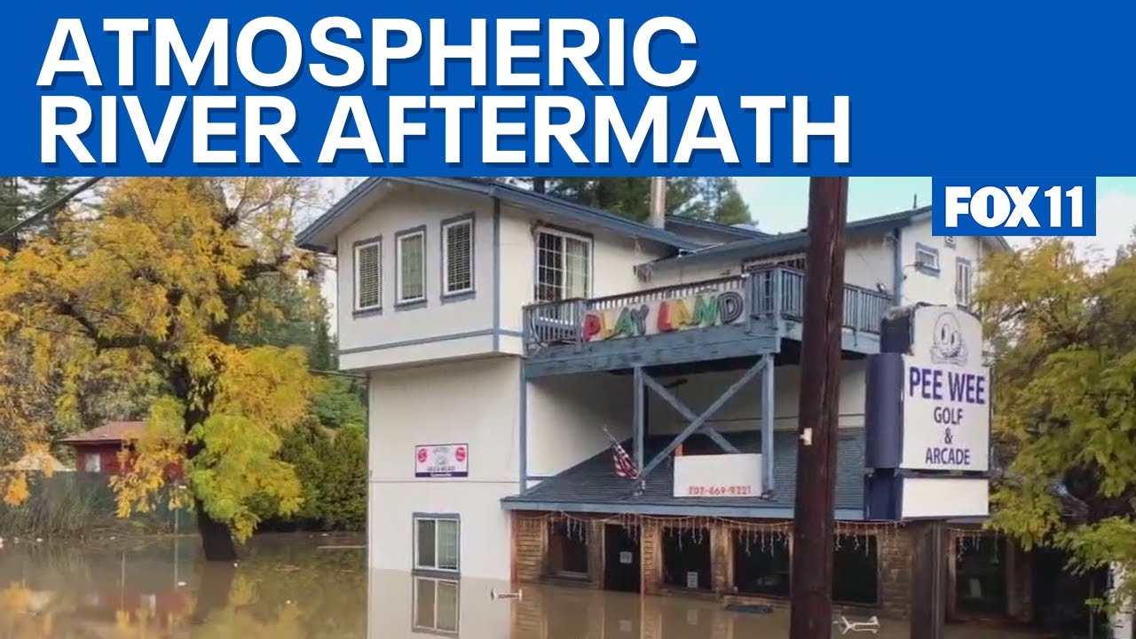 Atmospheric river storm slams Northern California