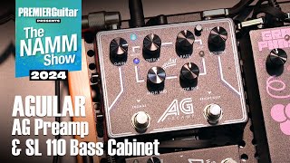 Video thumbnail for Aguilar AG Preamp & SL 110 Bass Cabinet Demo | NAMM 2024 by Premier Guitar