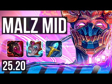 MALZAHAR vs VIKTOR (MID) | EUW Master | 25.20