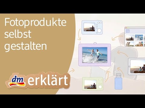 Fotobücher, Fotogrußkarten & Fotokalender selbst gestalten und mit Kodak sofort bei dm drucken