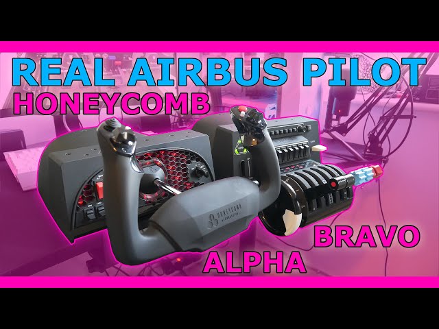 Vídeo relacionado con Honeycomb Aeronautical Alpha Flight Controls Yoke & Switch Panel in aviation quality for flight simulators, Universal control system for simmers, student pilots and pilots, Flight simulator for PC