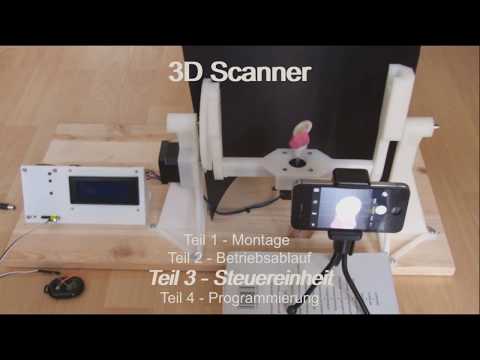 3D Photogrammetrie Scanner - Aufbau und Betrieb - Teil 3 Steuereinheit
