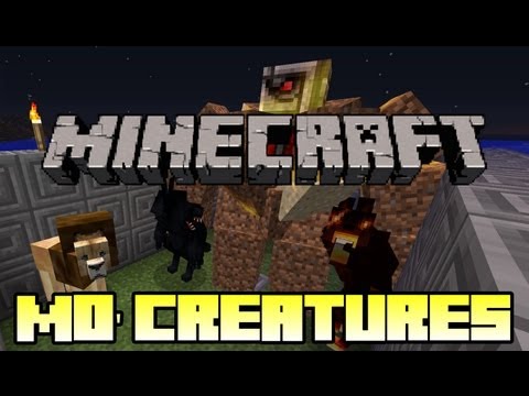 Minecraft Mod Showcase - Mo' Creatures - Mod Review