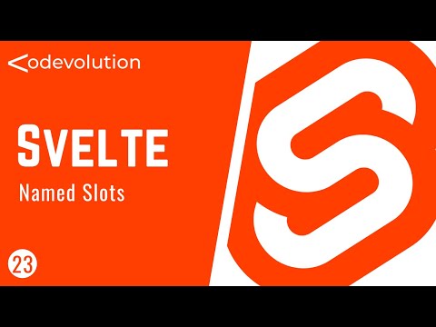 Svelte Tutorial 23 Named Slots