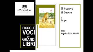 Il topo e il leone di Esopo
