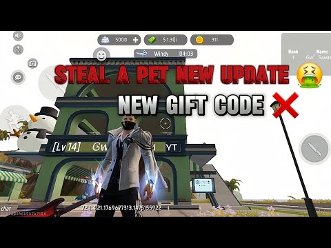 free fire steal a pet new glitch 😱 { new gift code 🎁 ❌️ steal a pet glitch new update 