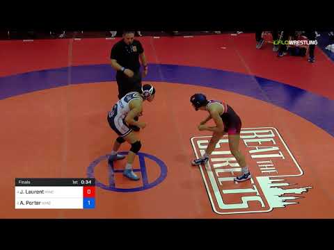 2018 Bill Farrell Memorial International/Women's Freestyle 65 Finals - Jayden Laurent (MWC) Vs. Al