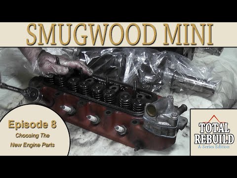 Classic Mini A+ Series Engine Total Rebuild Episode 8 - Choosing The New Classic Mini Engine Parts